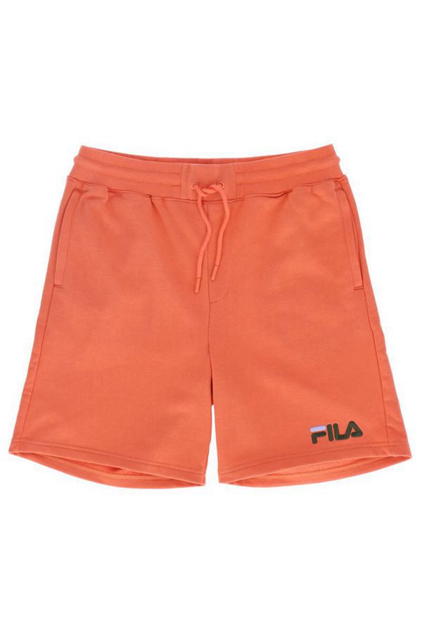 Fila Darnell Logo Men's Shorts - Orangered,NZ 241-34609